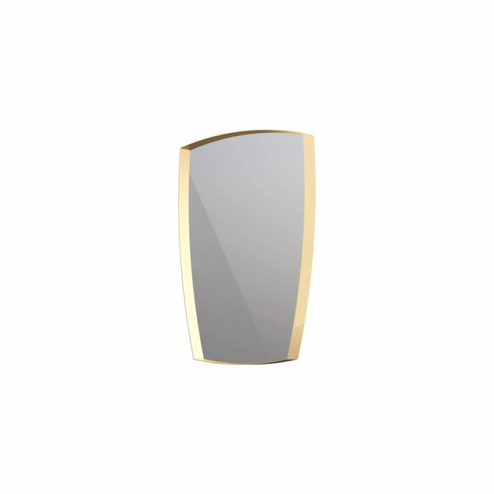 Oglinda asimetrica 50cm Oristo Louis ,auriu lucios