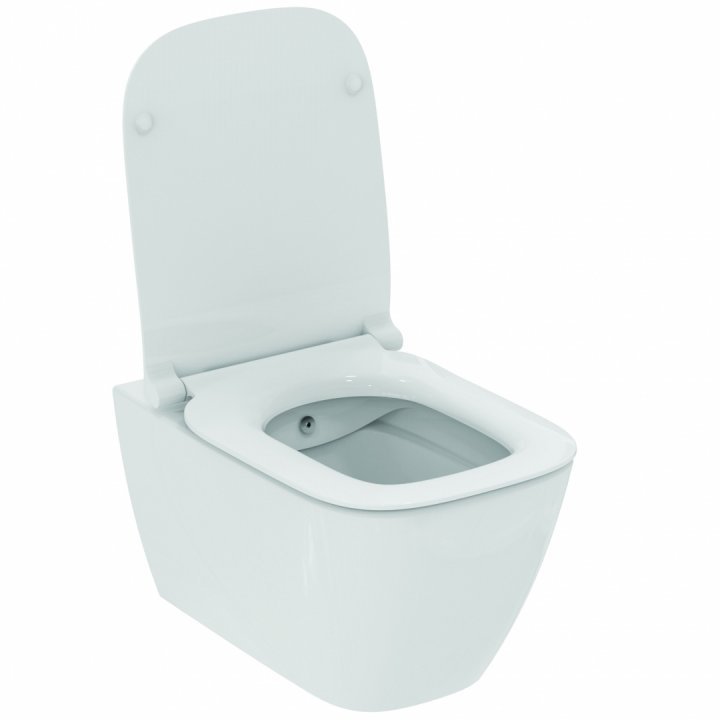 Vas WC suspendat Ideal Standard I.Life B Rimless+ cu functie de bideu, alb
