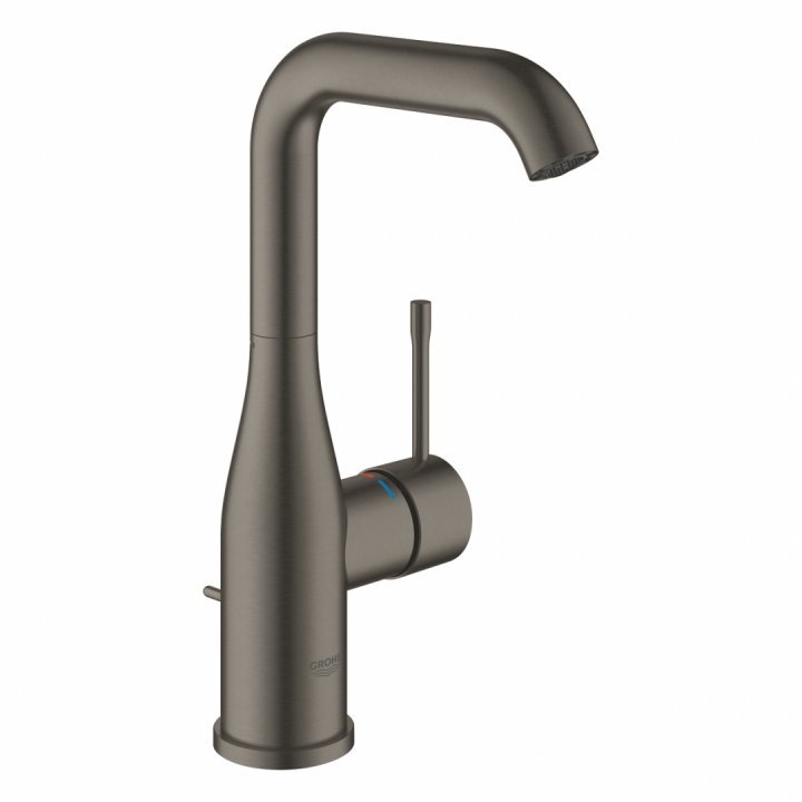 Baterie lavoar Grohe Essence New L-size,Brushed Hard Graphite, antracit periat